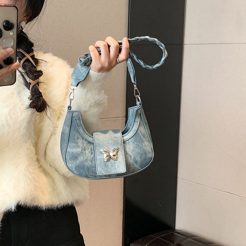 Populaire cette année pour les femmes en 2024, nouvelles boulettes décontractées, sac à bandoulière de style occidental version coréenne,_voghion.com