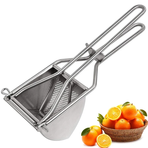 Stainless Steel Potato Masher, Dishwasher Safe, Efficient Kitchen Tool For Mashed Potatoes_voghion.com