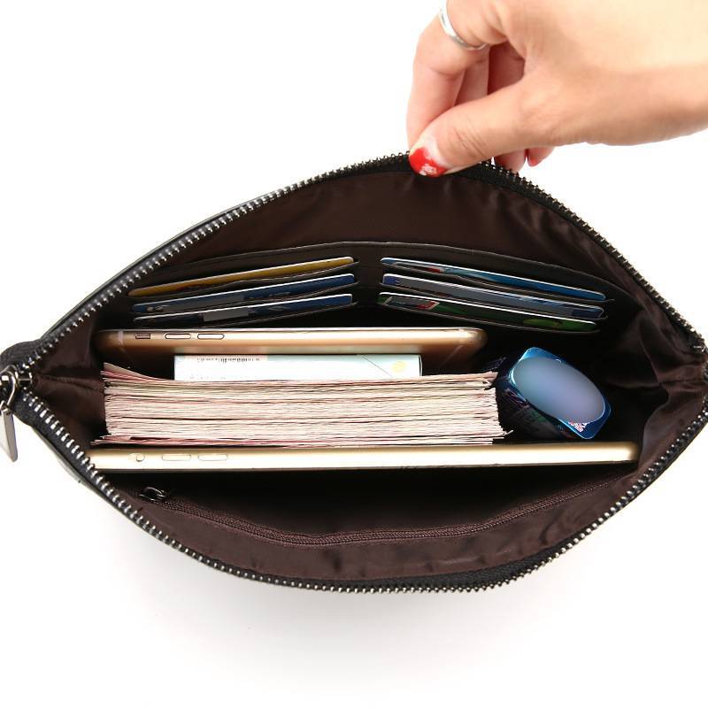 Men's Bags Popular Men's Envelope Bag, Large Capacity, Business Casual Clutch, Southeast Asian Trendy Handbag_voghion.com