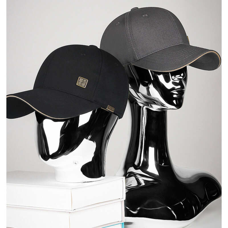Czapka baseballowa męska Four Seasons National Style China-Chic w kształcie twarzy, dziewczyna z Baidu z zewnętrzną osłoną przeciwsłoneczną_voghion.com