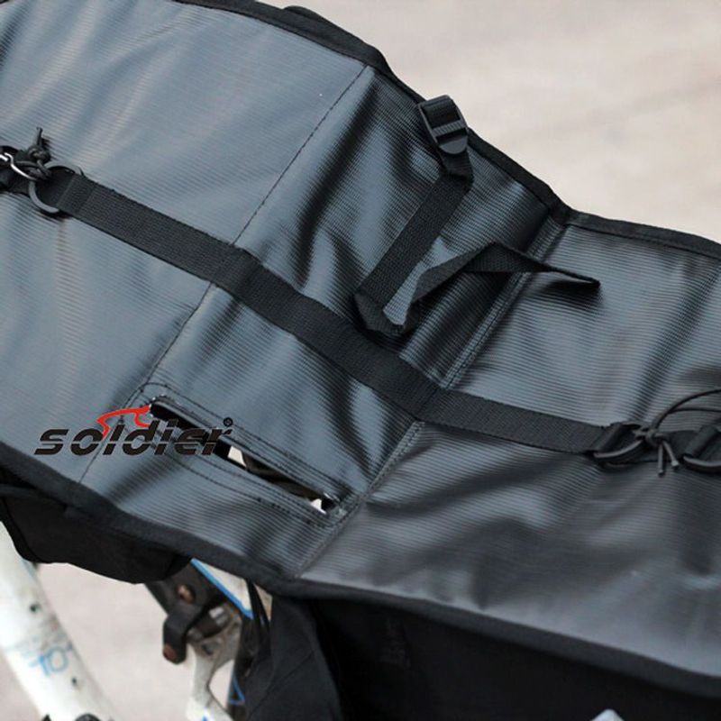 Bicycle Backpack, Waterproof Mountain Bike Shelf Rainproof Lare Capacity Ridin Camel Ba, Bicycle Rear Tail Support_voghion.com