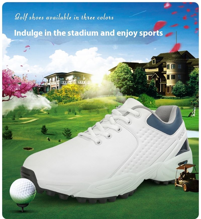 Letnie wygodne nowe trampki męskie młodzieżowe Strolg golfowe casualowe buty sportowe na świeżym powietrzu trendy_voghion.com