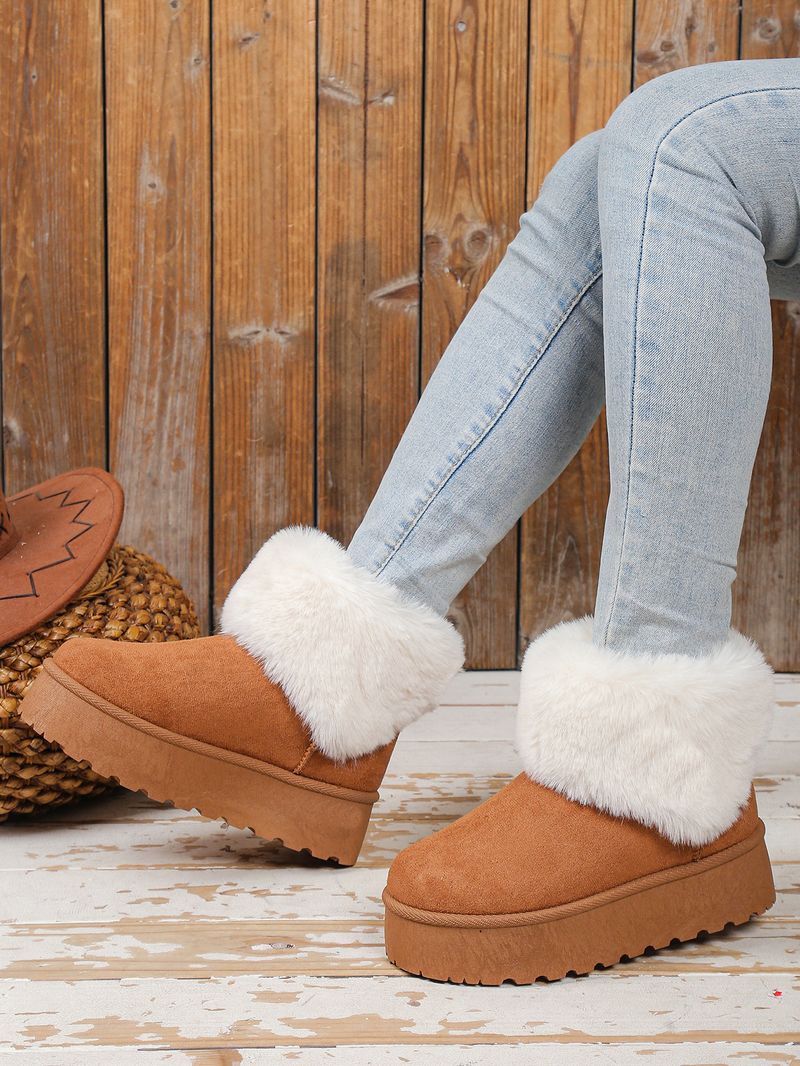 Neue Sohle kurze Cyder mit einem dicken Slip-On aus Baumwolle_voghion.com