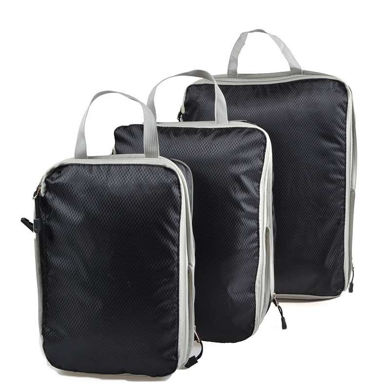 Borsa da viaggio comprimibile Cubi da imballaggio pieghevoli Valigia da viaggio impermeabile Nylon portatile con borsa Organizer per bagagli_voghion.com