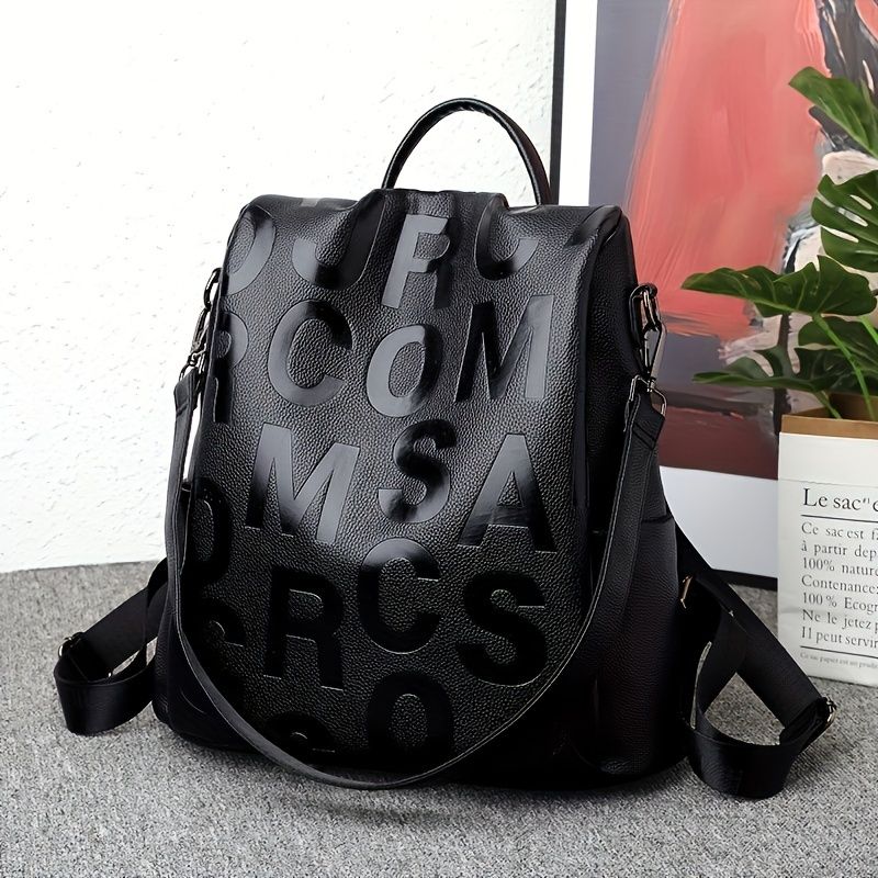 Modische, wasserdichte und diebstahlsichere Geldbörse, modische Schultasche mit großem Fassungsvermögen, Freizeit-Reiserucksack für Damen_voghion.com
