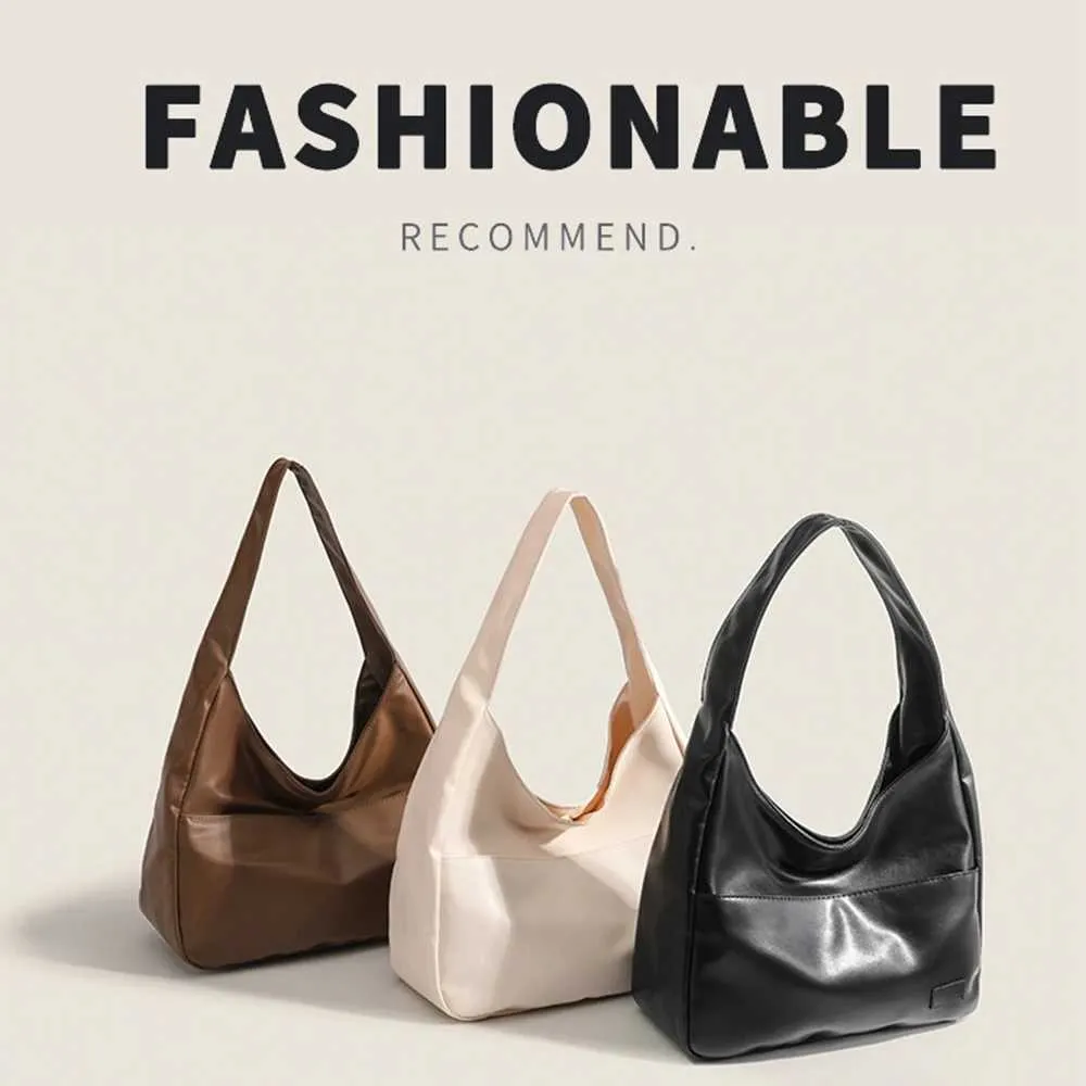 Sac à bandoulière rétro à la mode et minimaliste, sac à main décontracté tendance pour les déplacements quotidiens, grande capacité -llC241106_voghion.com
