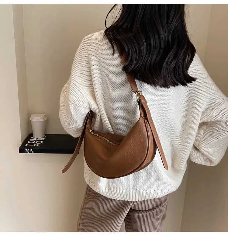Formel kæde stor designer hobo sherpa lyst ko-læder damehåndtaske til små piger sort bambushåndtaske_voghion.com