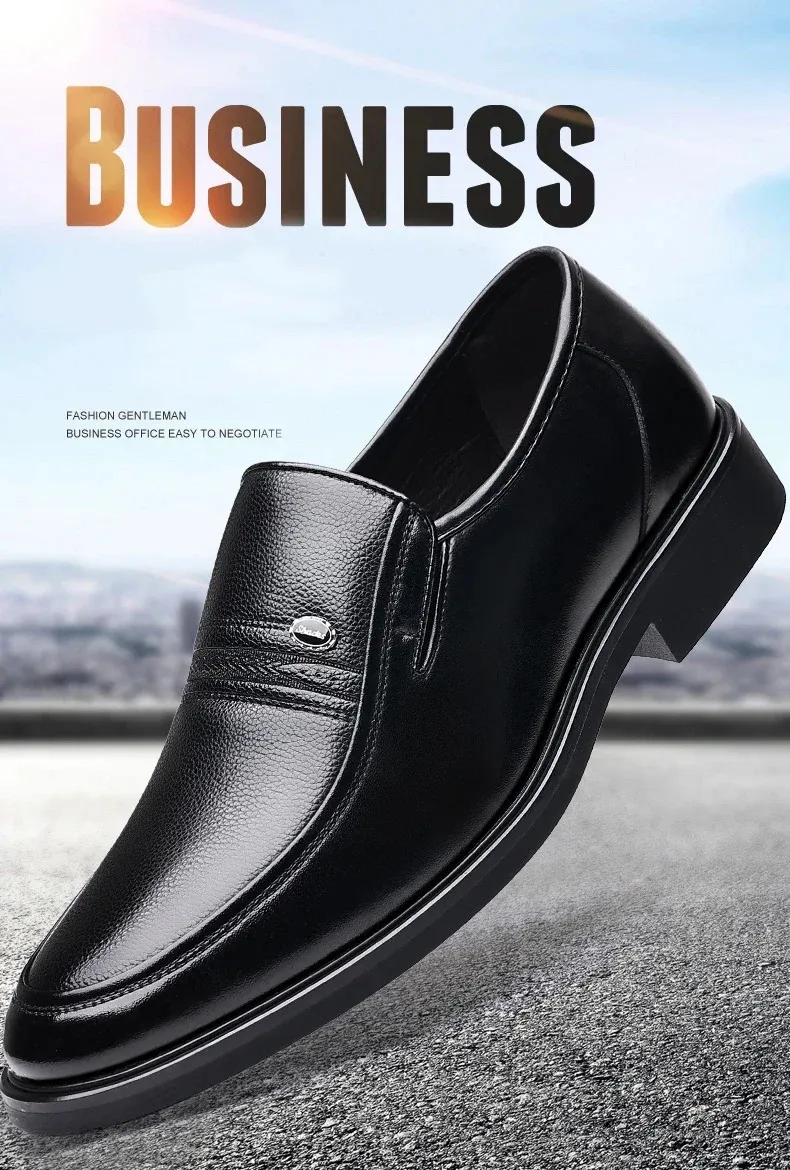 Sapatos masculinos baixos/5 cm, sapatos formais de couro com elevador, sapatos masculinos para negócios, casamento, Oxford, sapatos masculinos_voghion.com