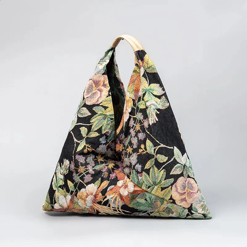 Canvas tote tas voor dames, grote schoudertas met print_voghion.com