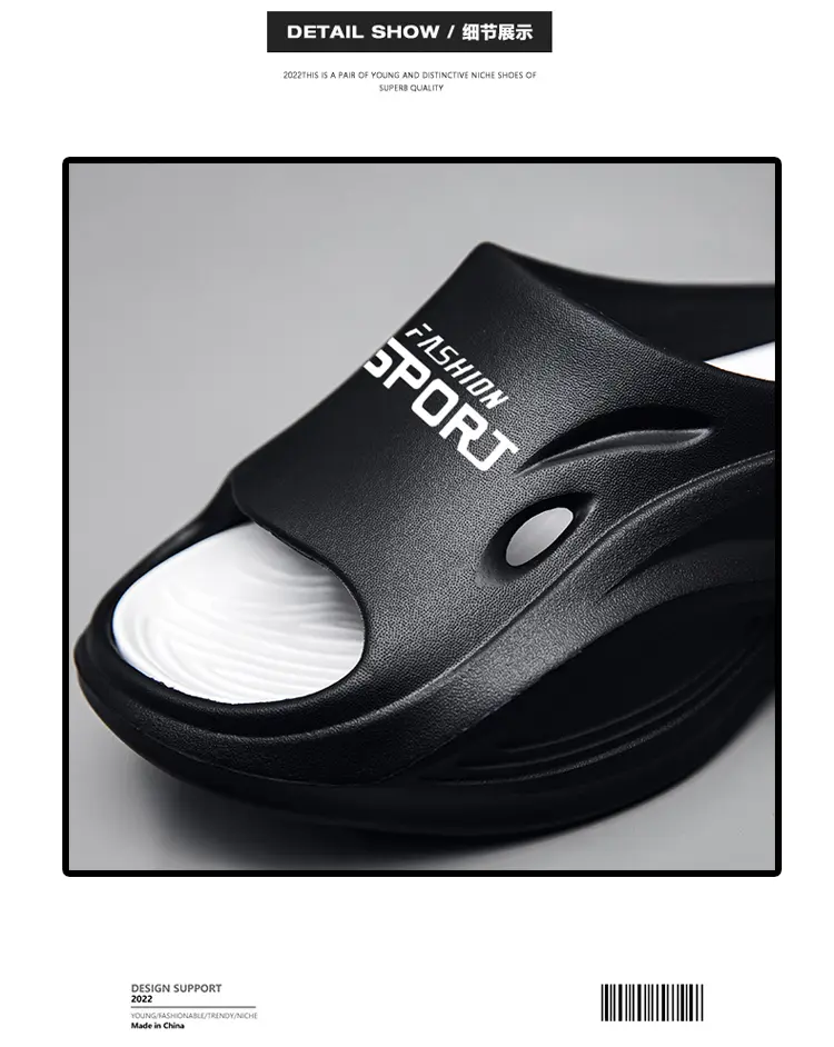 Outer Slippers Beach One Word Non-slip Wading Large Size Cool Slippers_voghion.com
