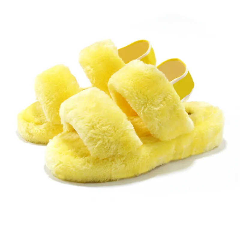 Designer Fashion Slippers SlideWomen Sandals Warm Comfort Woman Slipper Shoes Autumn Winter Slides Scuffs Sandal Size_voghion.com