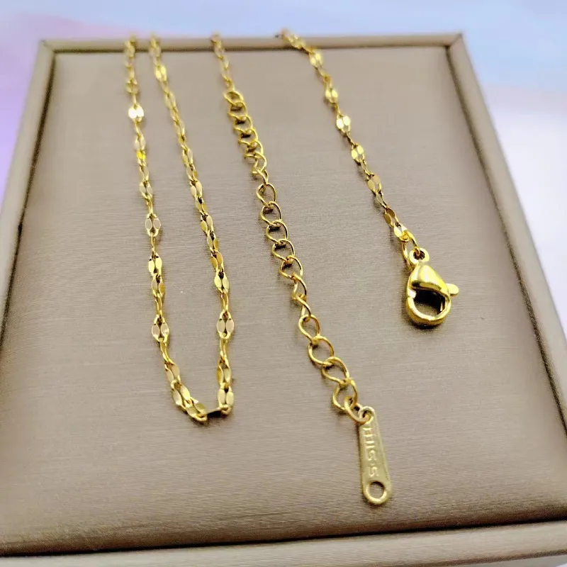 Chains Rotable Snowflake Necklace For Women Fashionable Collarbone Chain Choker One Piece Jewelry_voghion.com