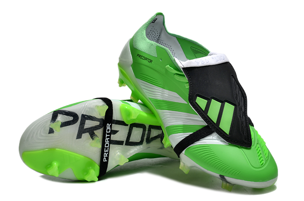 Adidas Predator 24 Fully Knitted Laceless High-top FG Football Shoes PREDATOR ACCURACY+ FG