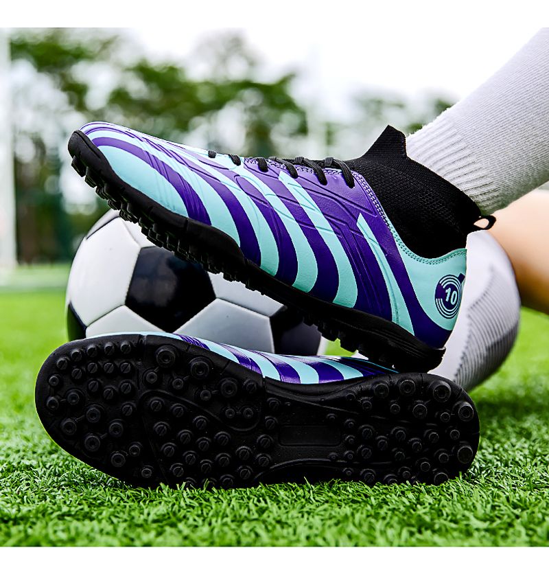 Neu Professionelle Männer Fußball Stiefel Futsal Rasen Fußball Stollen Gras Training Spiel Top Qualität_voghion.com