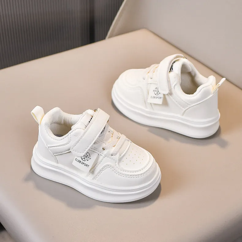 Kids Sneakers White Pink Black Children Casual Littlesprouts Boys Girls Toddler Outdoor Sports Trainers Shoes Sizes 22 -_desvips.com