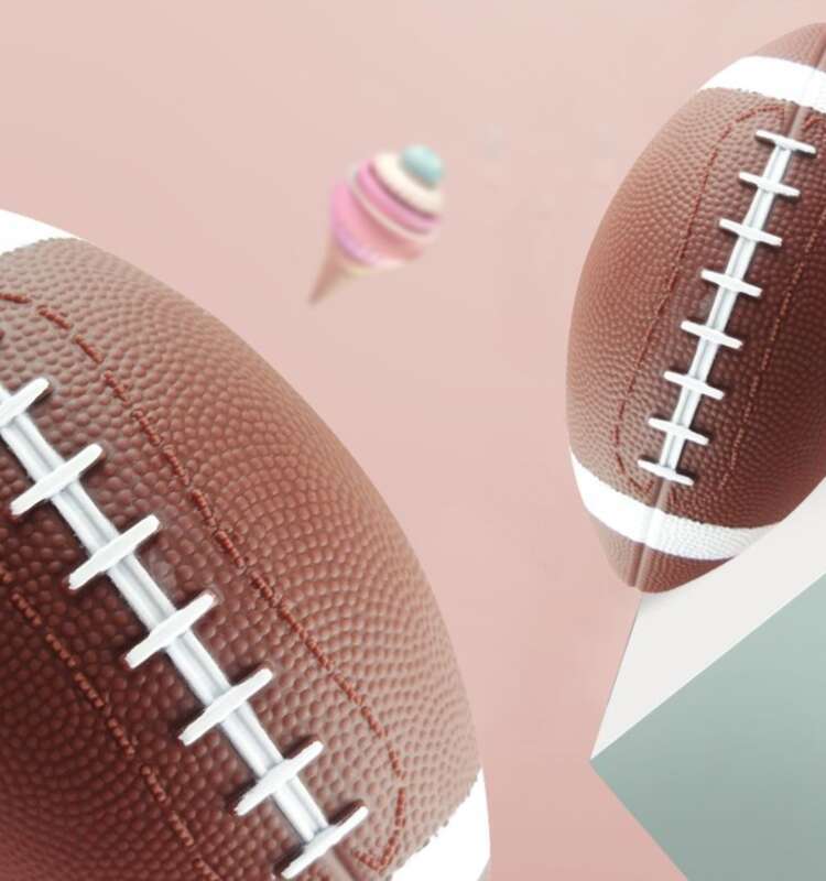 Yinuo Rugby American Football Match No.6 Youth No.5 Children No.3 Waist Flag Outdoor Sports_voghion.com