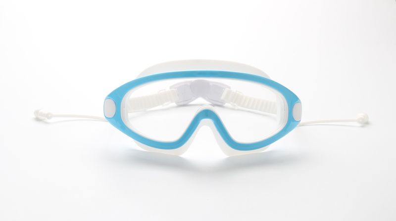 Schwimmen Erwachsene große rahmen galvanisierte wasserdichte anti-beschlag einteiliges ohrstöpsel Große vision schutz schwimmen_voghion.com