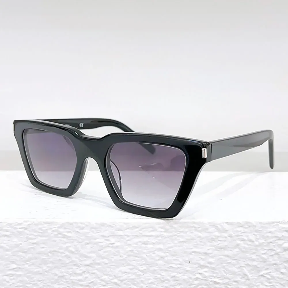 Sunglasses High Quality Men Driving Titanium Frame Women Slant Gradient Polarized Glasses_voghion.com