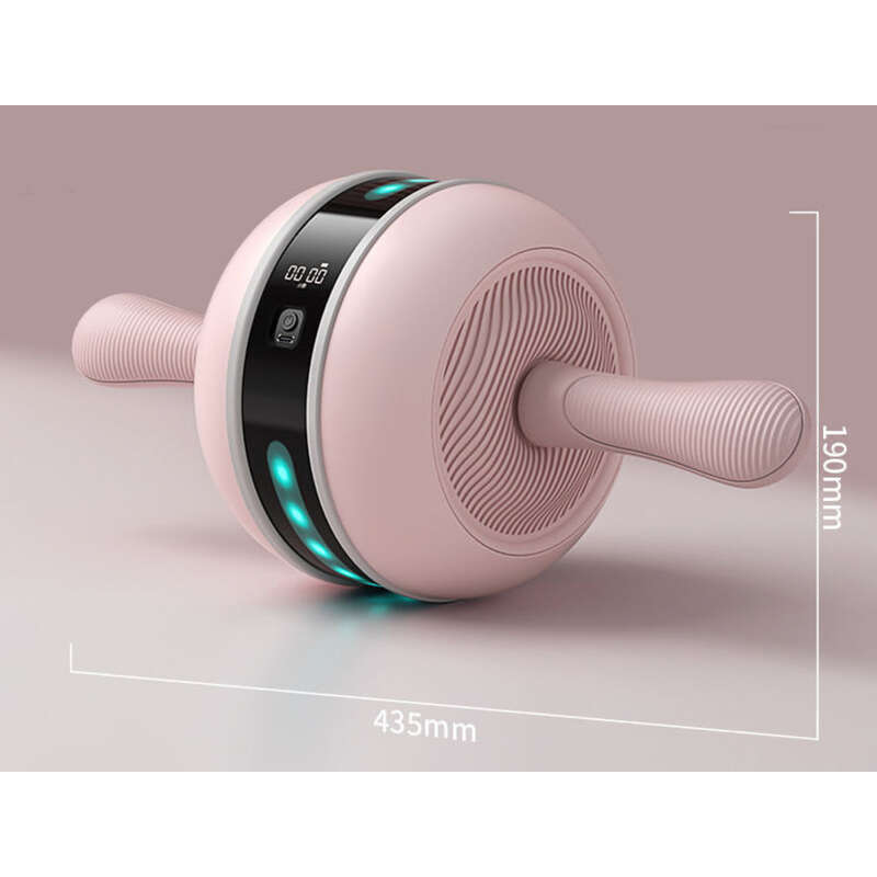 Q8F Intelligent Automatic Rebound Home Big And Thin Belly Fitness Equipment Silent Abdominal Wheel Male_voghion.com