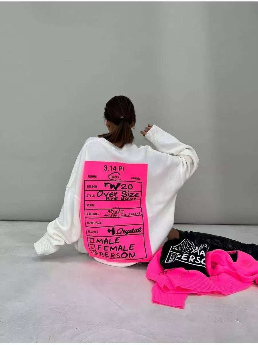 Vêtements pour femmes printemps et automne T-shirt à manches longues en pur coton Haut décontracté