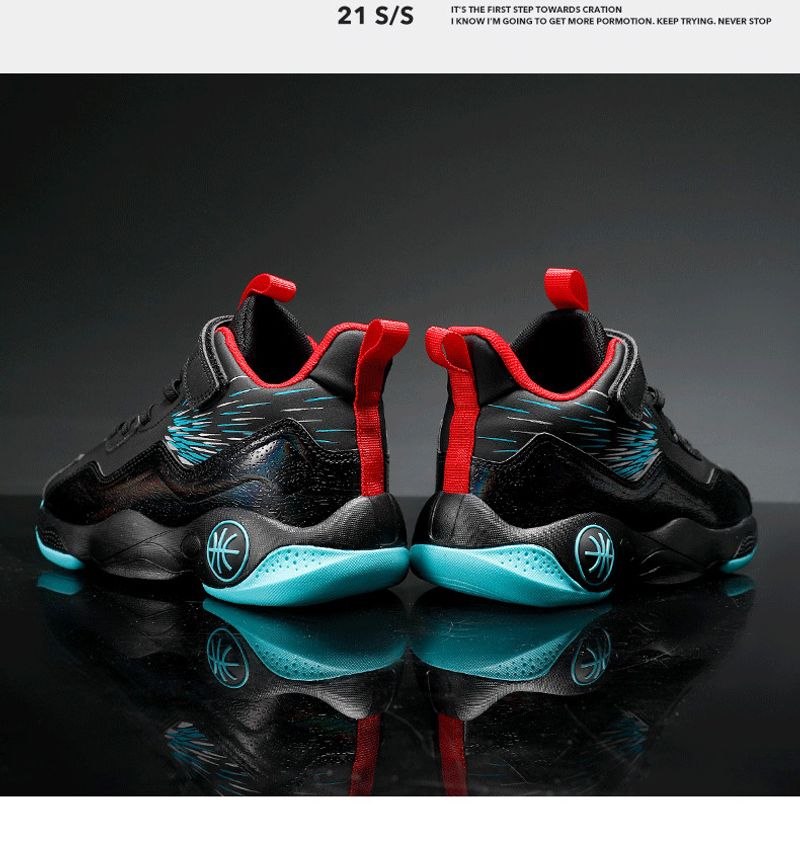 Boys' youth professional sneakers summer new children's sports basketball shoes_voghion.com