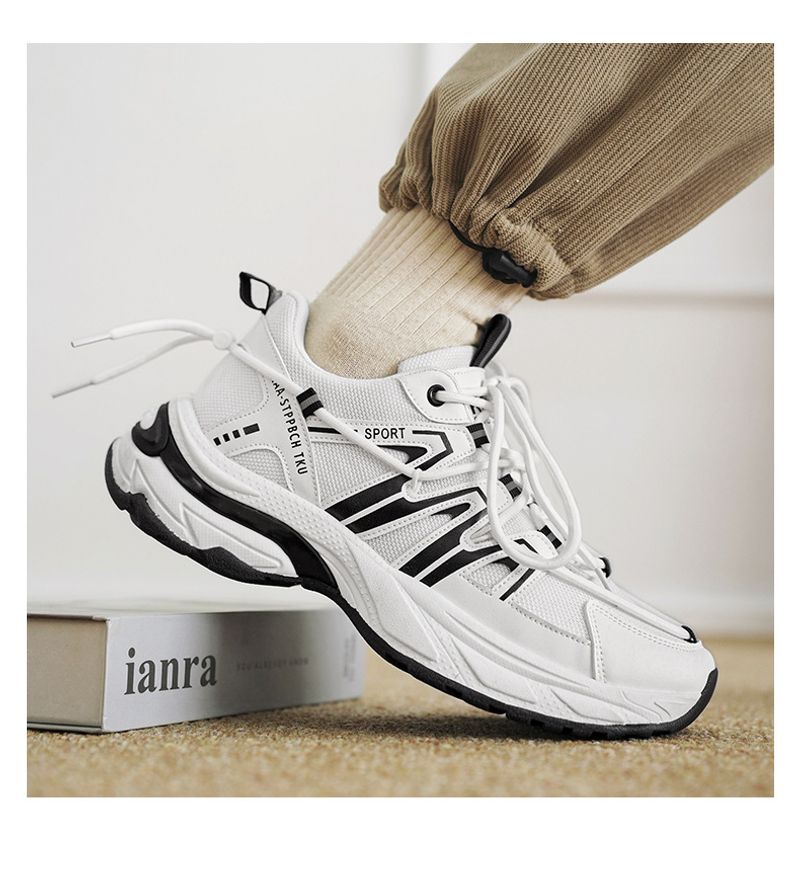 Zapatillas de deporte de malla para caminar para hombre, zapatos casuales de moda_voghion.com