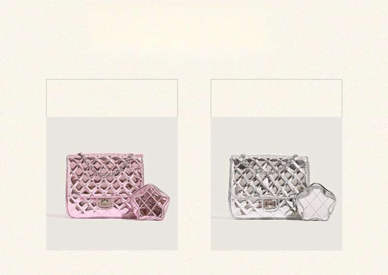 Flash Diamond Lattice Chain Parfüm-Rucksack, Damen-Umhängetasche, kleine Rucksäcke im College-Stil_voghion.com