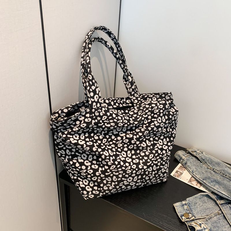 2024 versione coreana Ins Wind große Kapazität Leopardenmuster Tasche Damen neue Modeliterarische_voghion.com