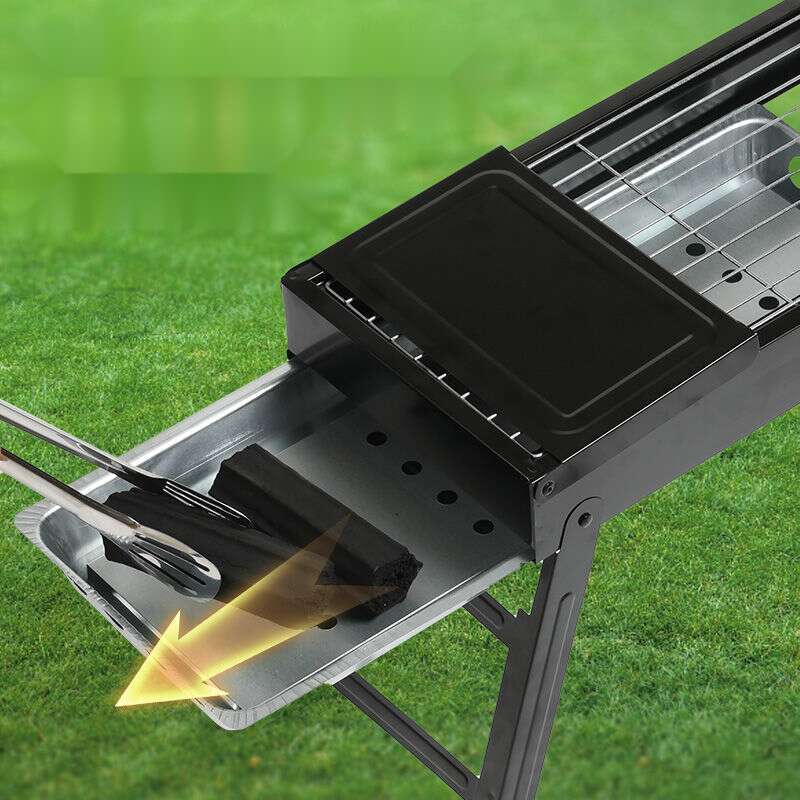 91% Positive Review Rate: Foldable Large And Medium-sized Pull-out Portable Outdoor Barbecue Grill, Carbon Grill For_voghion.com