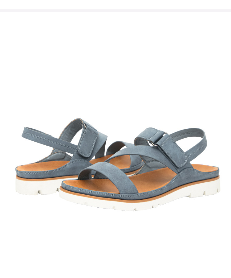 Strandsandalen, bequeme, atmungsaktive und vielseitige Römersandalen, Sandalen mit dicker Sohle_voghion.com