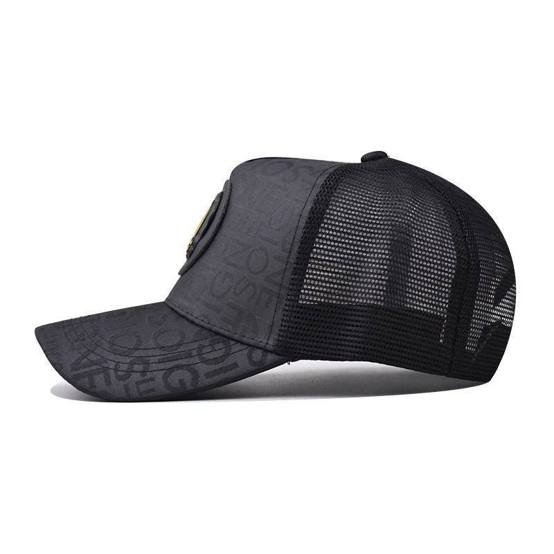 New Personalized Trendy Baseball Men's And Women's Sticker Letter Graffiti Duck Tongue Hat_voghion.com
