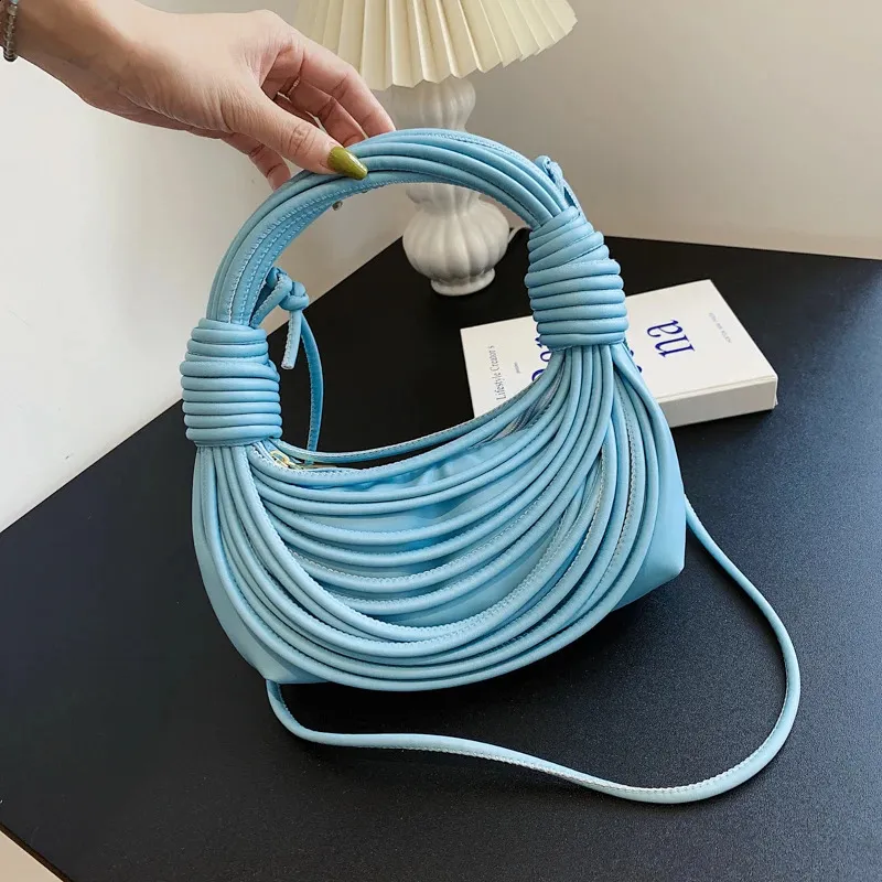 Borsa donna a mano tracolla hobo pochette elegante color oro_voghion.com