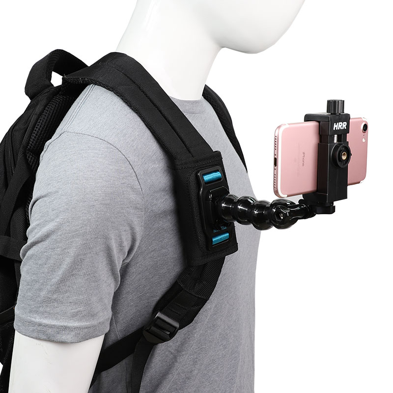 Outdoor Live Mobile phone Backpack Fixed Bracket for Huawei Iphone Mobile phone Riding Accessories Bag Clip Holder_voghion.com