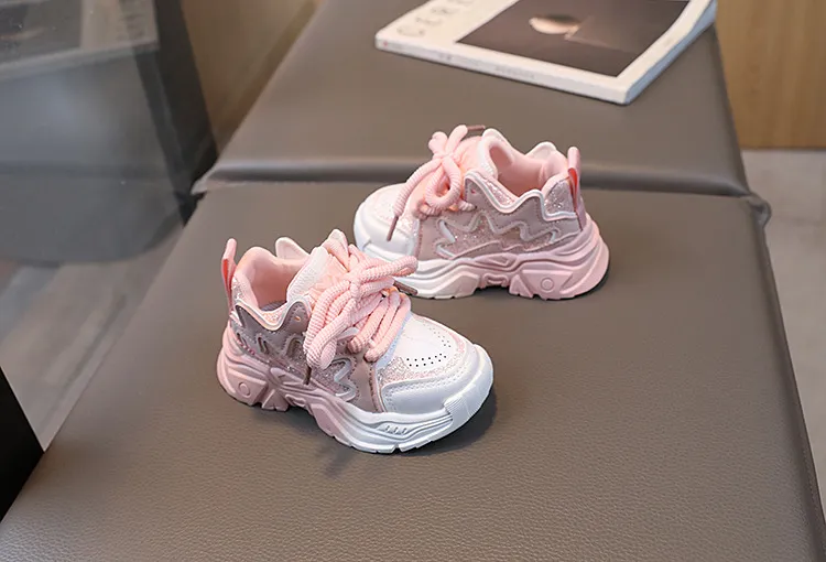 Scarpe da ginnastica per bambini, da tennis e da corsa, in pelle, per bambini, alla moda, con suola morbida, per neonati e bambini._voghion.com