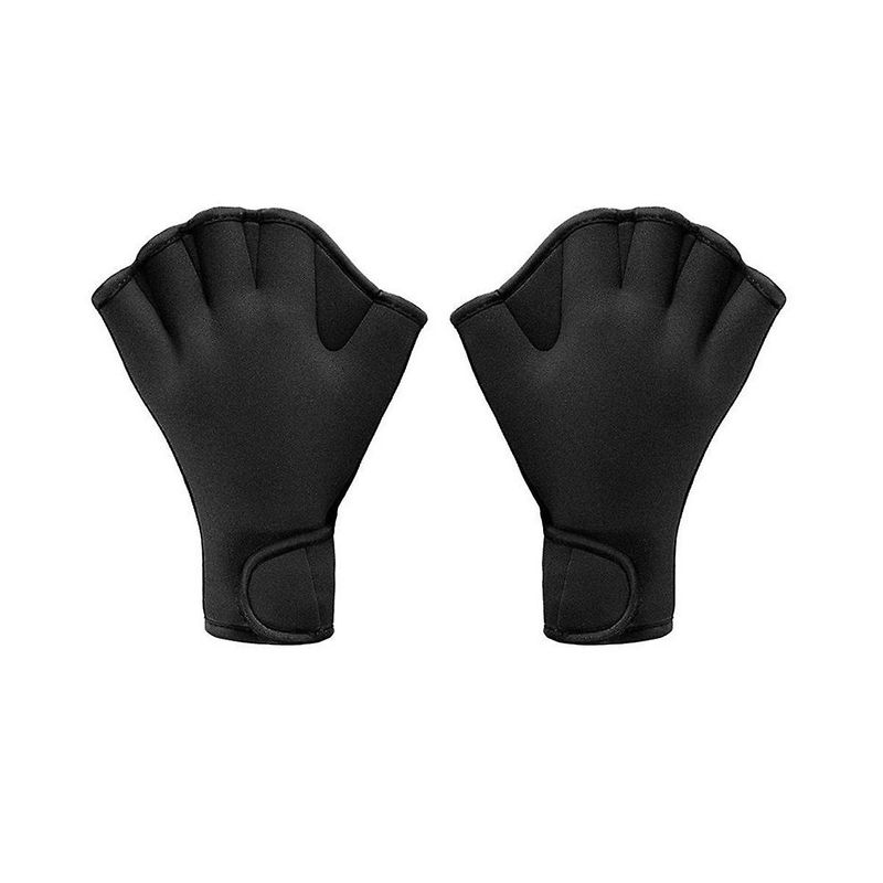 Training, Tauchausrüstung, Anti-Halbfinger-Handschuhe für Erwachsene und Kinder, Schwimmtraining_voghion.com