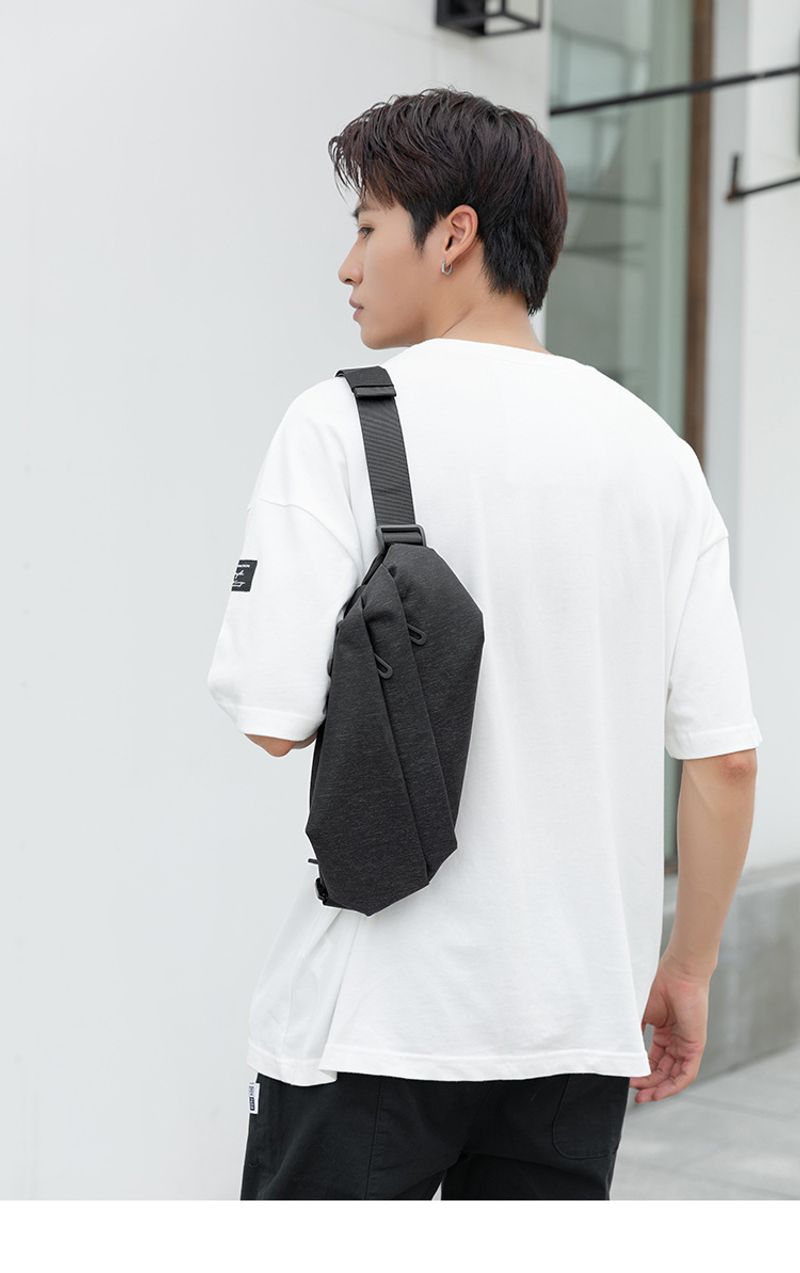 Brust trendige Marke einzelne Schulter Crossbody Ins Funktion Herren Sport Taille leichte kleine Cross Bag Rucksack_voghion.com