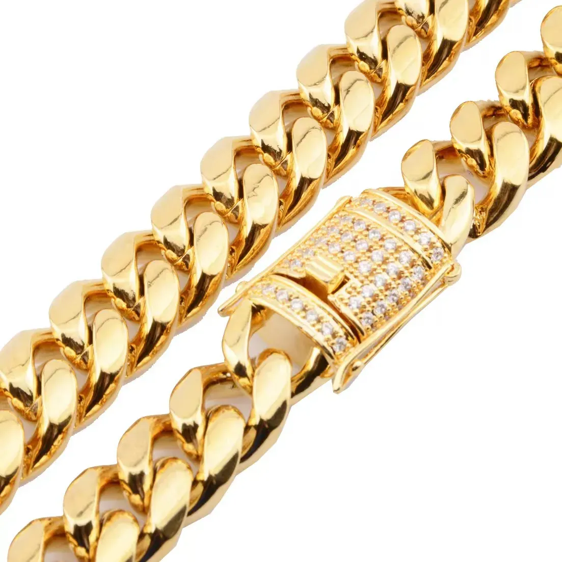 Designer Women Designers Jewelry Party Sterling Chains Men Cuban Link Heart Necklace Iced Out Chain For Gift_voghion.com