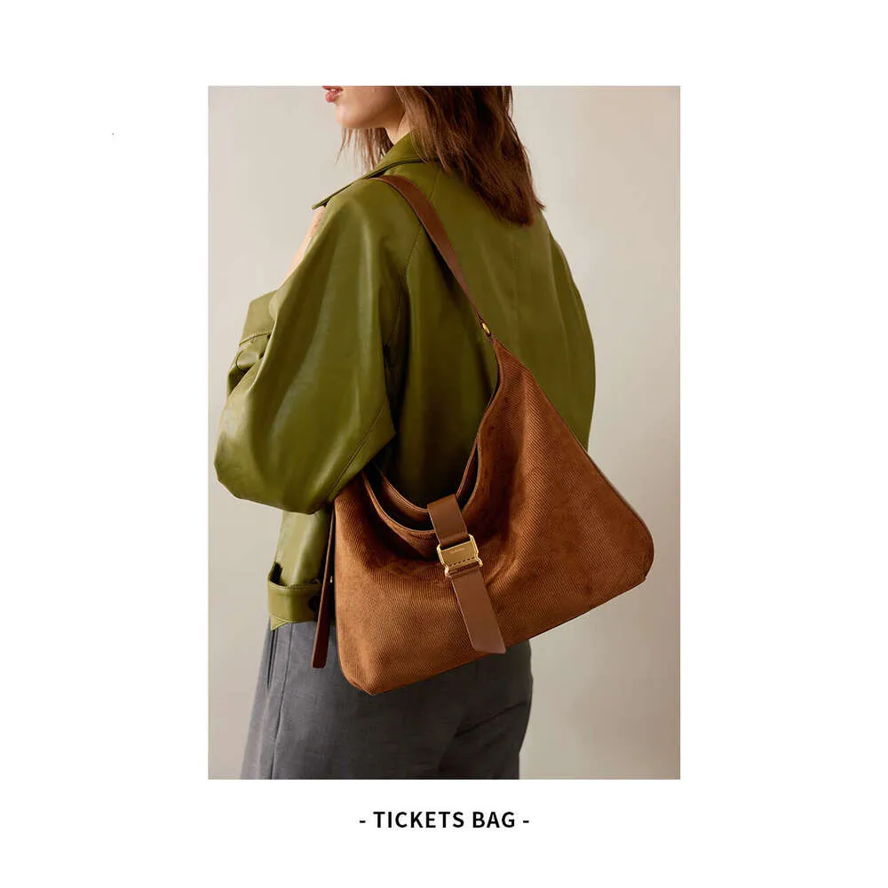 LA FESTIN Original Tote Grande Capacité Épaule Bandoulière Nouveau 2023 Femmes Daim Dames Sac Messager En Cuir_voghion.com