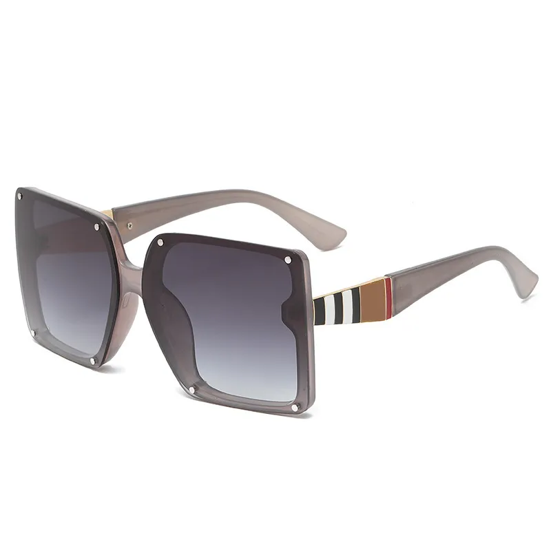 Lunettes de soleil classiques intemporelles pour hommes de créateur, montures de lunettes noires et grises avec symbole écaille de tortue pour femmes_voghion.com