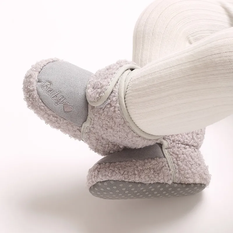 Warm Infant Toddler Crib Snow Boots Soft Comfortable Little Kids Anti-Slip Socks Littlesprouts Newborn Baby Shoes_voghion.com