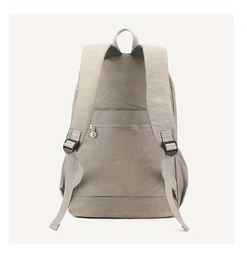 Großzügiger, wasserdichter, transparenter Laptop-Rucksack für Damen mit mehreren Taschen für die Reise, für die Uni oder die Schule C241107_voghion.com