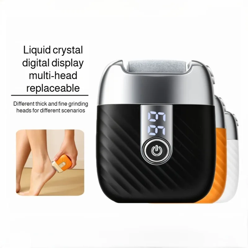 Râpe électrique pour pieds rechargeable pour soin des pieds_voghion.com
