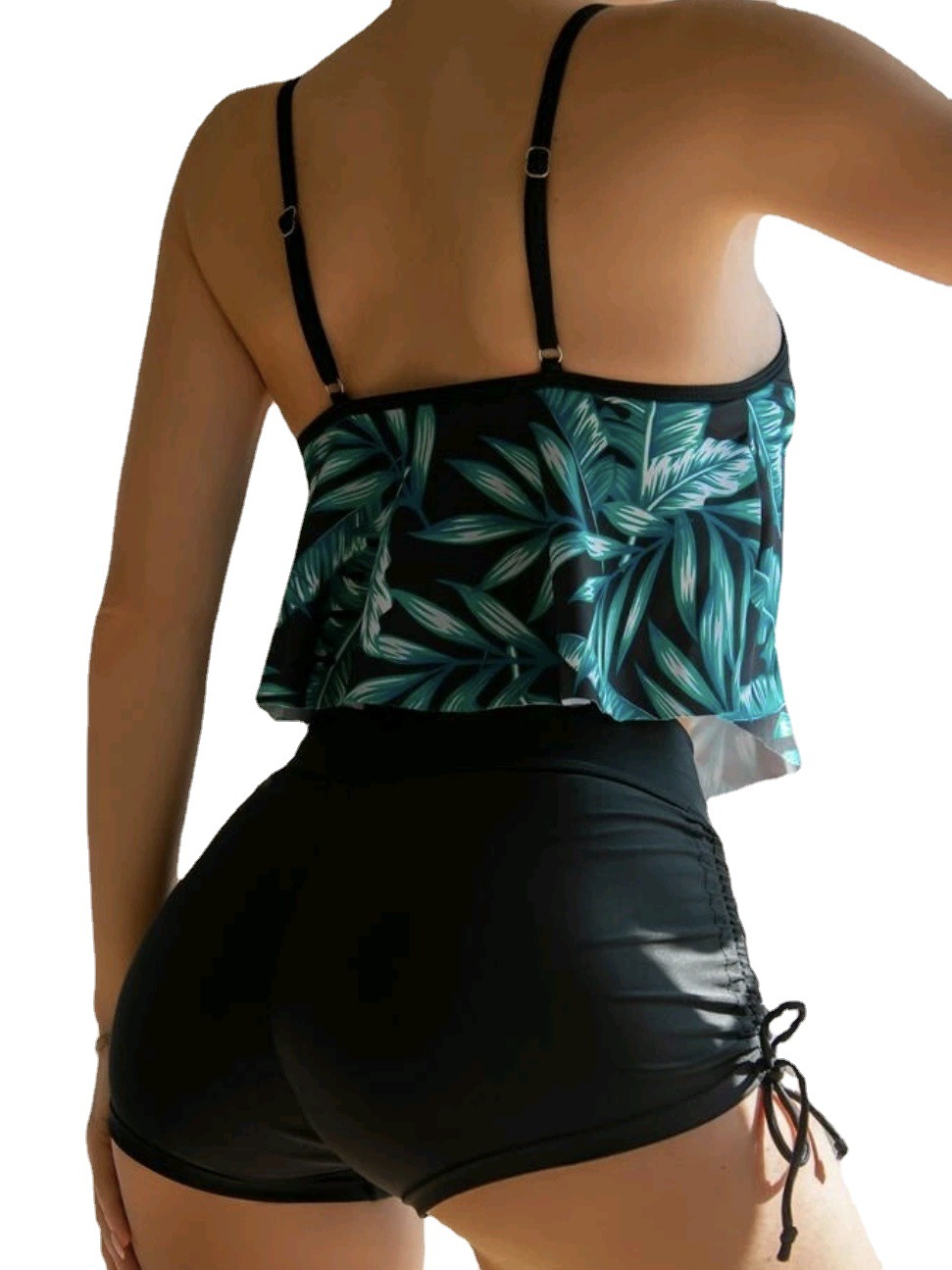 Venta al por mayor del fabricante del traje de baño de las mujeres partidas de cintura alta atractivas del bikini de las mujeres_voghion.com