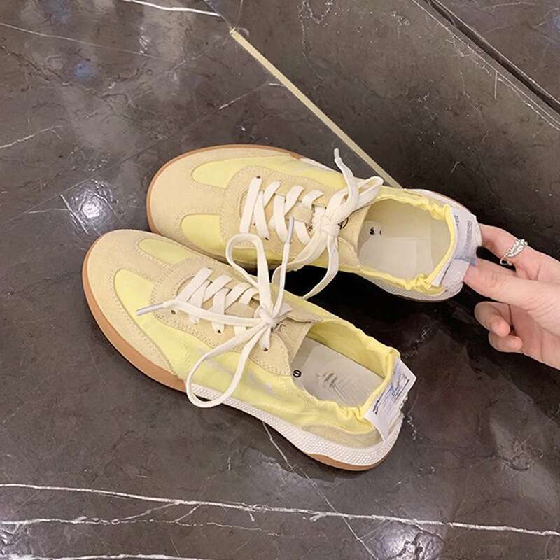Leather Breathable 2024 New Forrest Gump Women's Casual Ballet Shoes_voghion.com