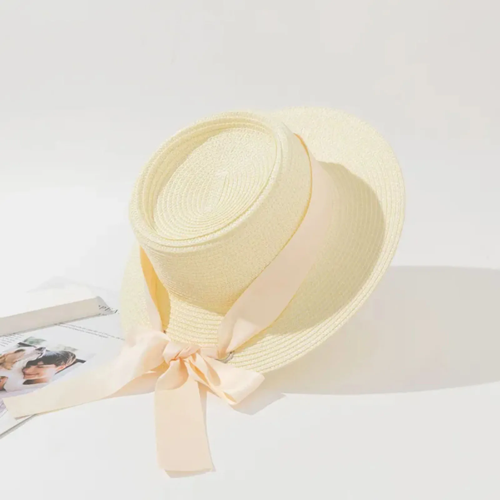 Frische Sonnenschirm Baskenmütze Reise Eimer Freizeit Designer Strap Urlaub Hüte Version Hut Koreanische Weibliche Sommer Und Sonnenschutz_voghion.com