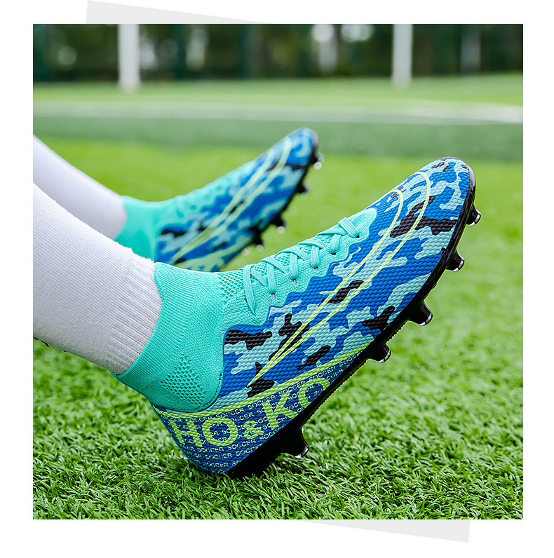 Scarpe da calcio per esterni da uomo nuove Scarpe da allenamento Scarpe da ginnastica ultraleggere con tacchetti da calcio Drop Shipping Light_voghion.com