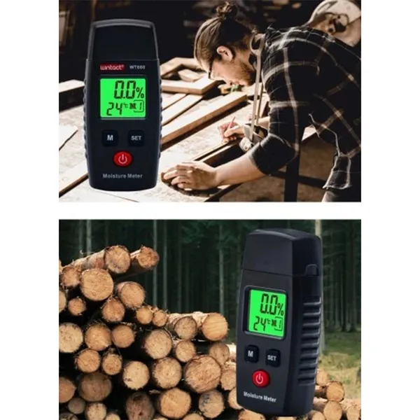3in1 Moisture Meter Measuring Device Wood Wall Wall Construction Moisture Meter Measure LCD_voghion.com