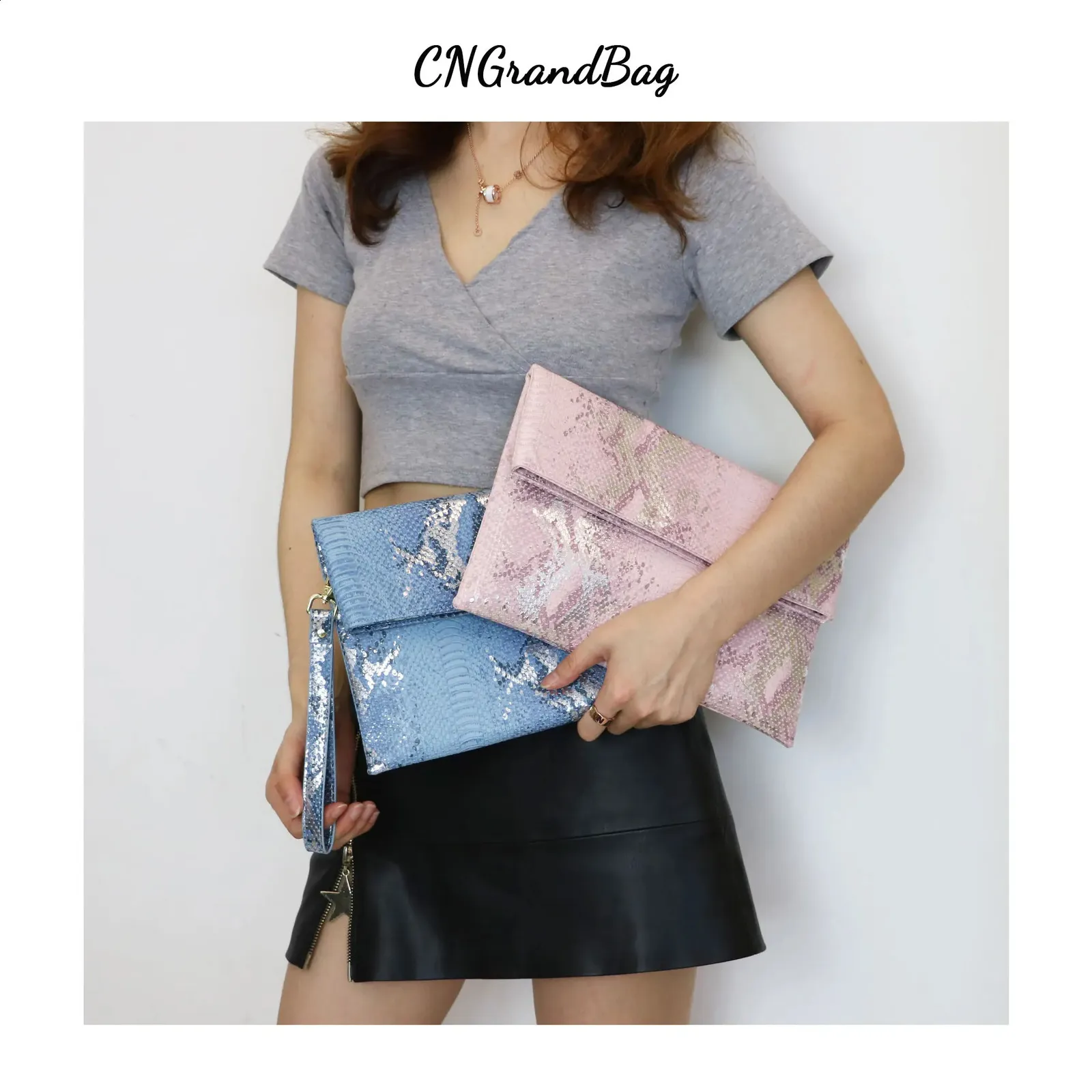Geantă de mână personalizată, pliabilă, din piele PU, cu clutch de struț, cu breloc, pentru petreceri de seară, 240924_voghion.com