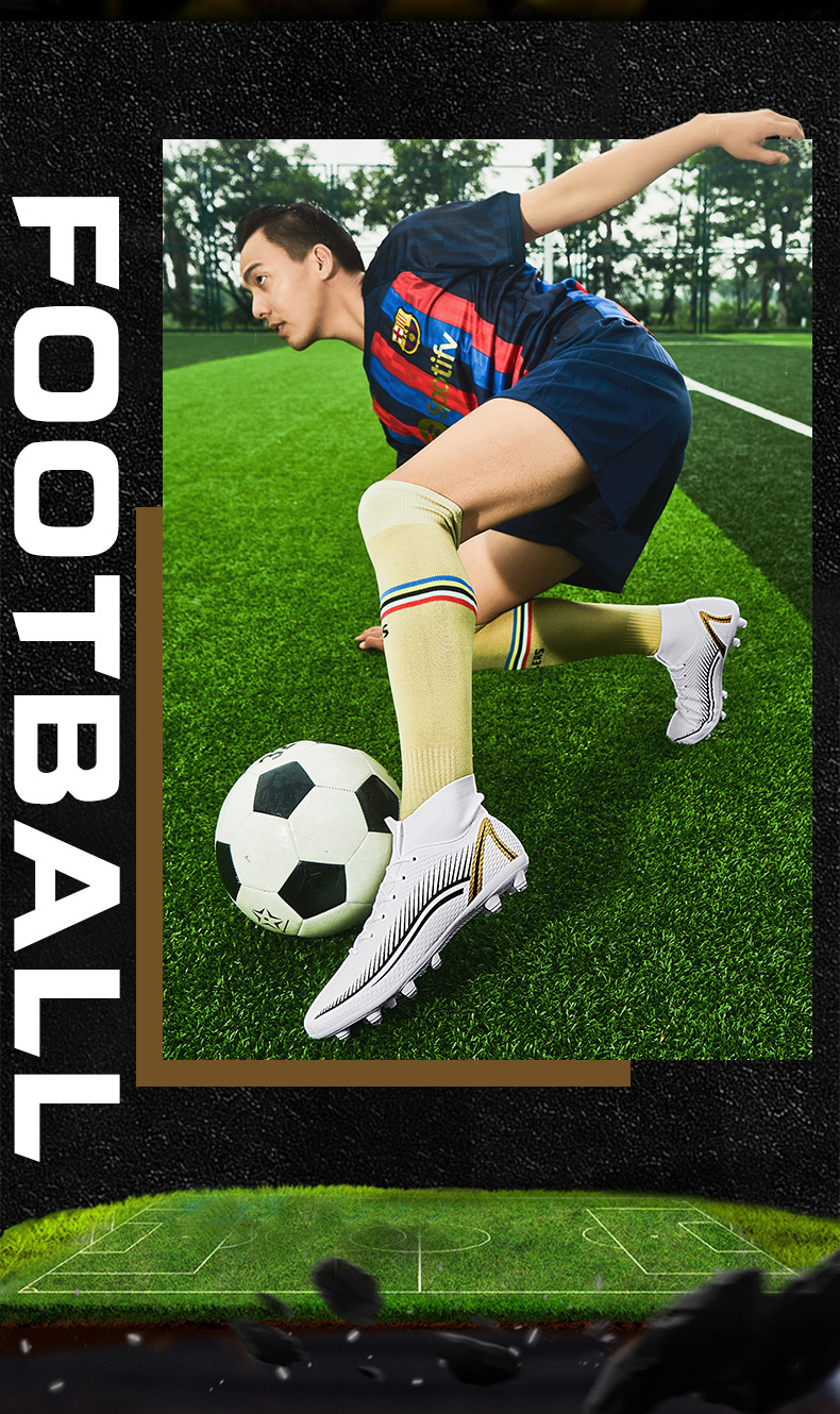 Men Women Professional Football Boots Outdoor Training Cleats Grass Match Sneakers Futsal Hot-selling High-quality Turf_voghion.com