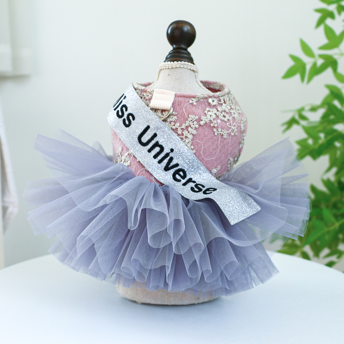 Huisdierkleding Lente Zomer Dunne Hond en Kat Trouwjurk Rok_voghion.com